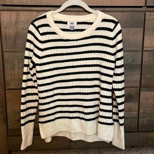 Old Navy striped sweater